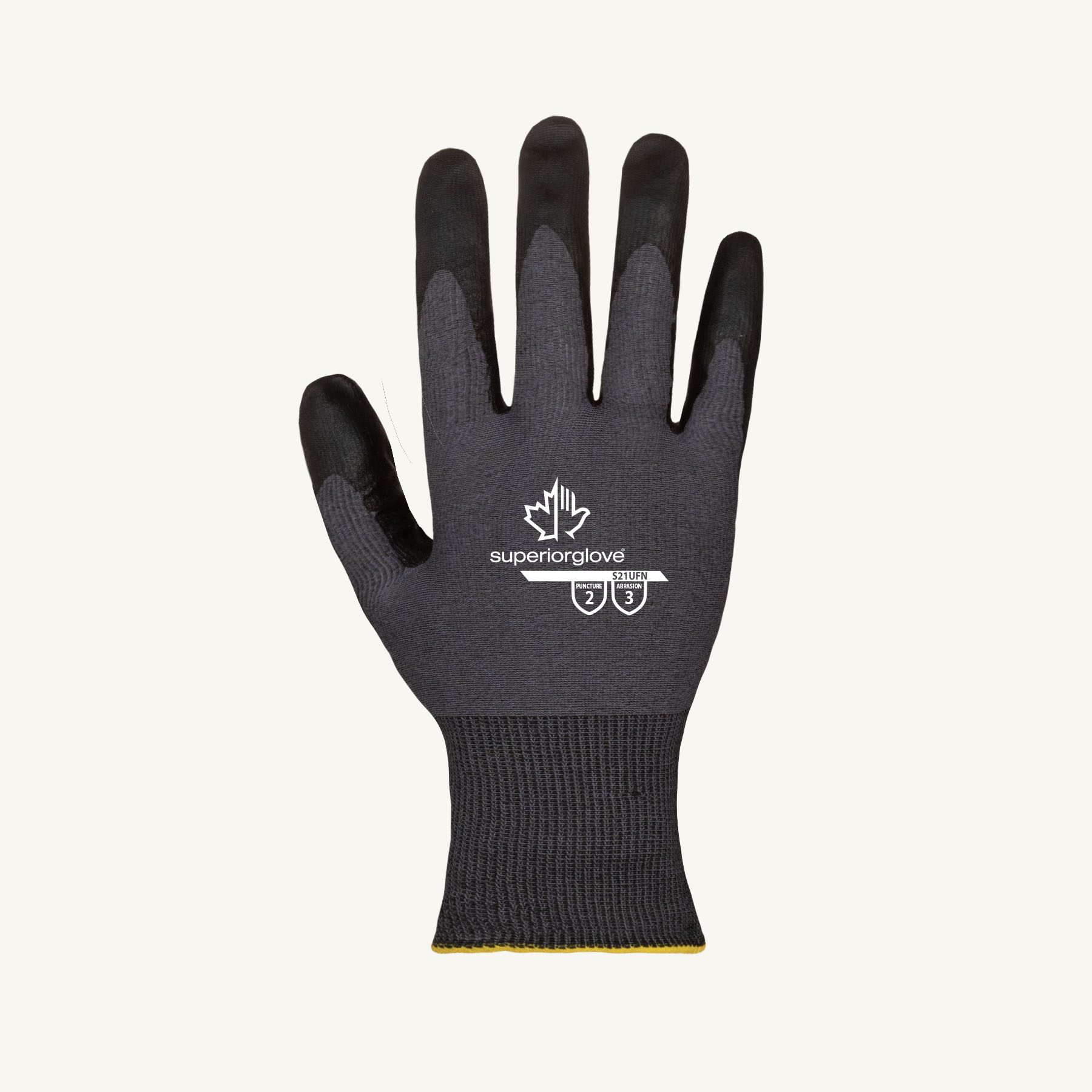 Superior Glove® Dexterity® S21UFN Foam Nitrile Coated Gloves